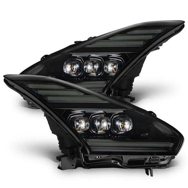09-25 Nissan GT-R NOVA-Series Projector Headlights Alpha-Black