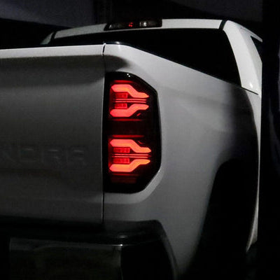 14-21 Toyota Tundra LUXX-Series LED Tail Lights Alpha-Black
