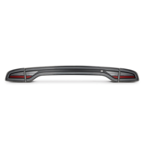15-23 Dodge Charger MKII NOVA-Series Prismatic Tail Lights Black (Sequential signal)