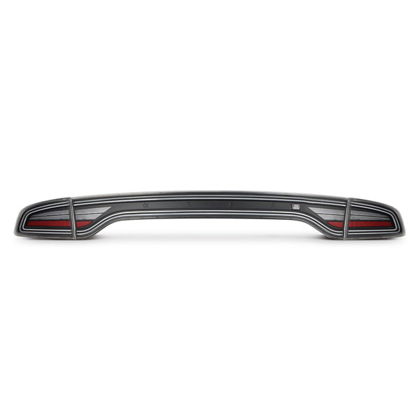 15-23 Dodge Charger NOVA-Series Prismatic Tail Lights Black (Blinking Signal)