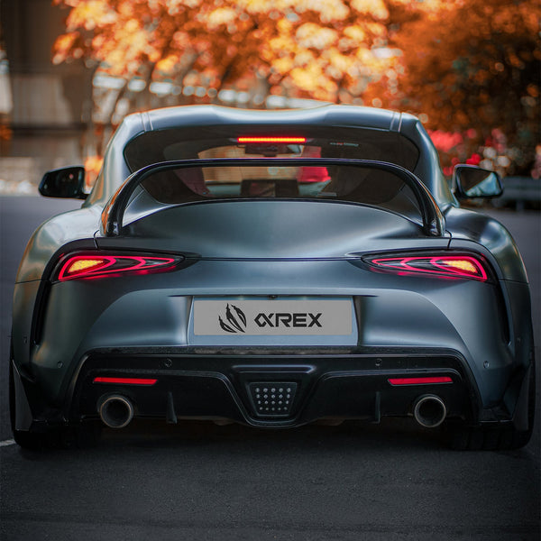 20-25 Toyota Supra FT-1 Style LUXX-Series LED Tail Lights - Vivid Red