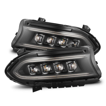 Alpharex Nova Series Headlights (Black)