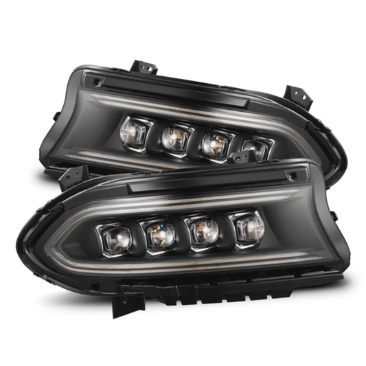 Alpharex Nova Series Headlights (Black)