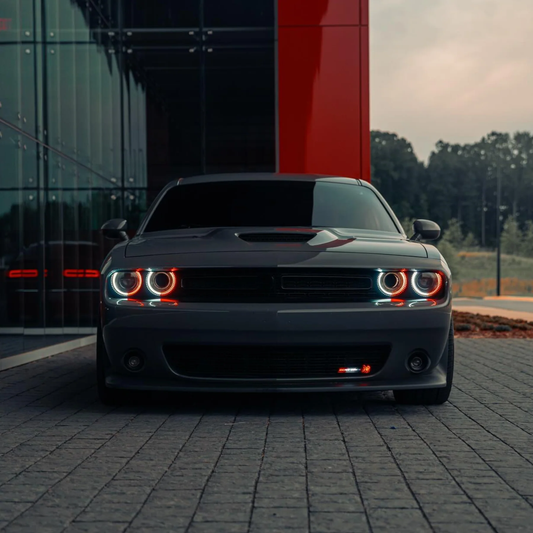 15-23 Dodge Challenger Flow Series Headlights