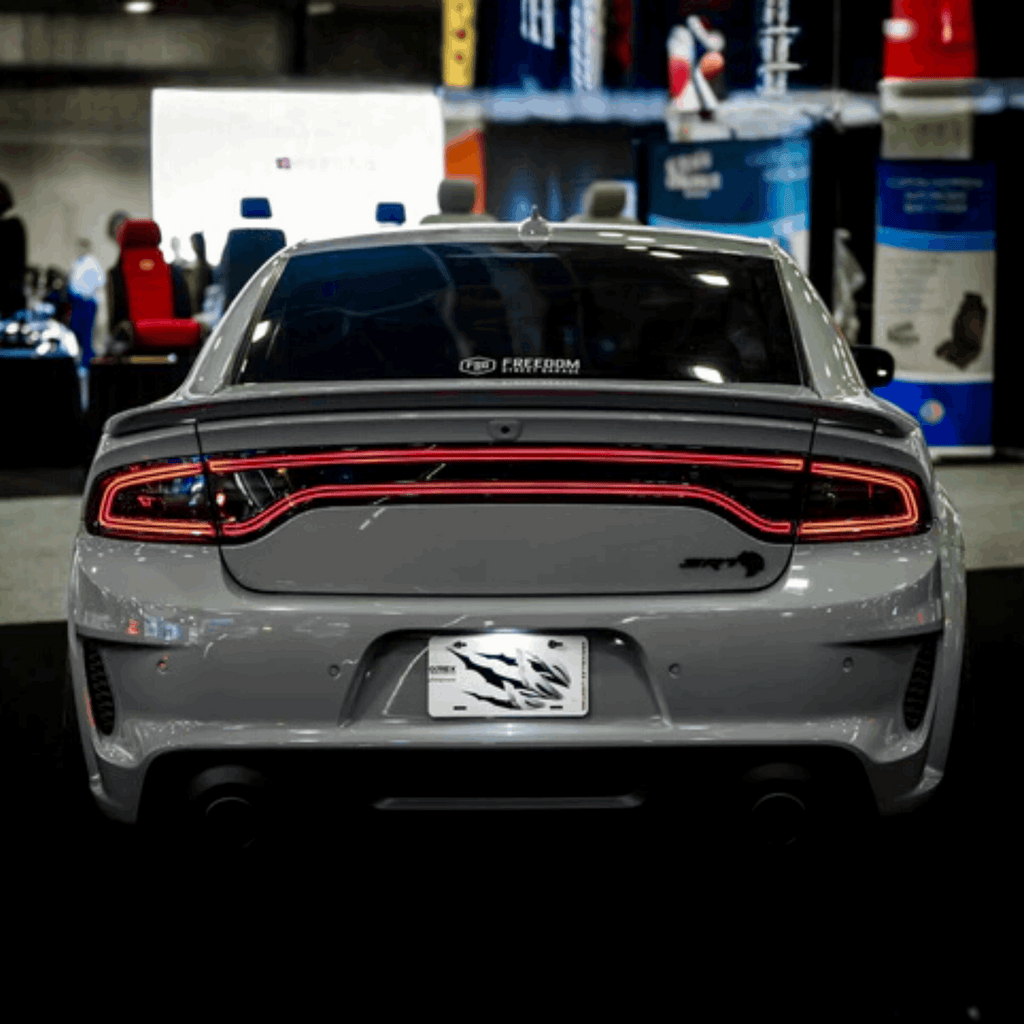 15-23 Dodge Charger MKII NOVA-Series Prismatic LED Tail Lights Chrome