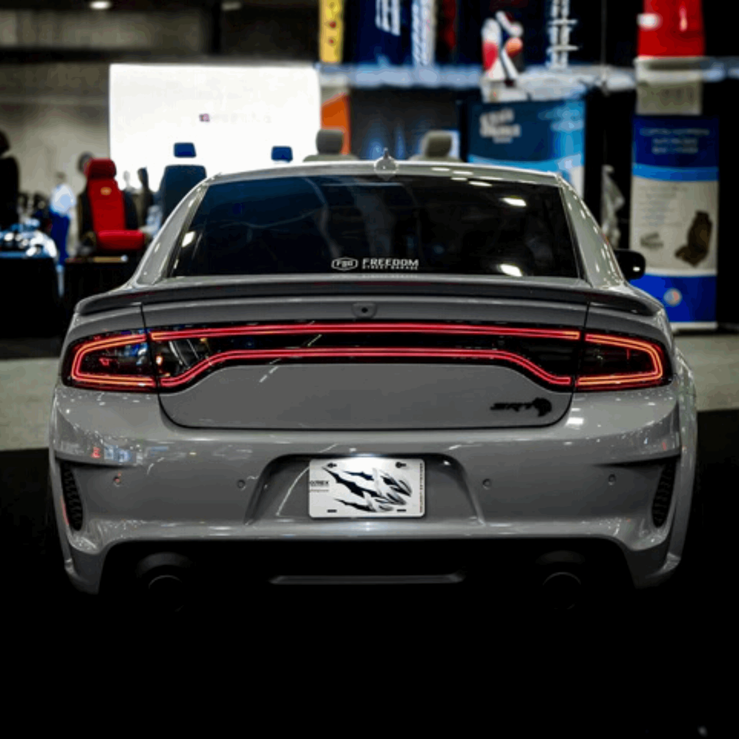 15-23 Dodge Charger MKII NOVA-Series Prismatic LED Tail Lights Chrome