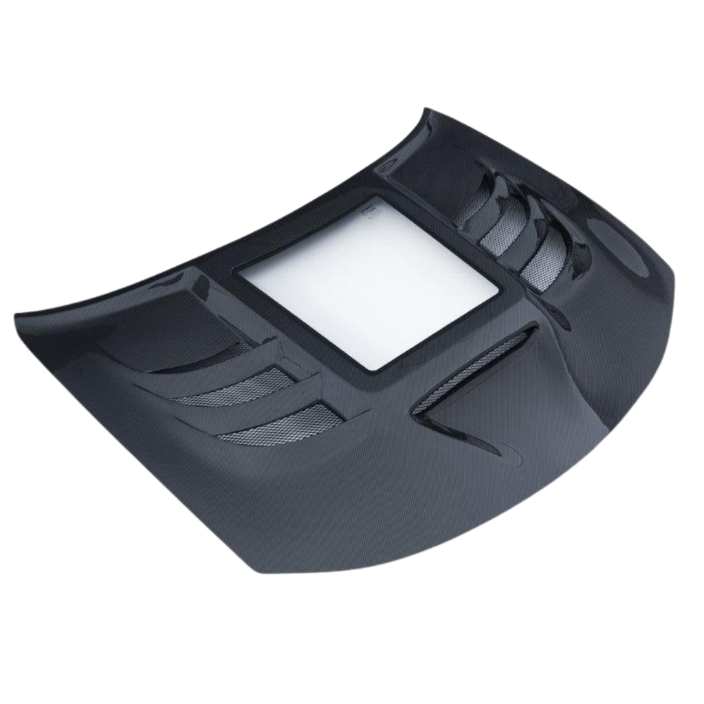 15-23 Dodge Charger Cmst Style Carbon Fiber Glass Hood