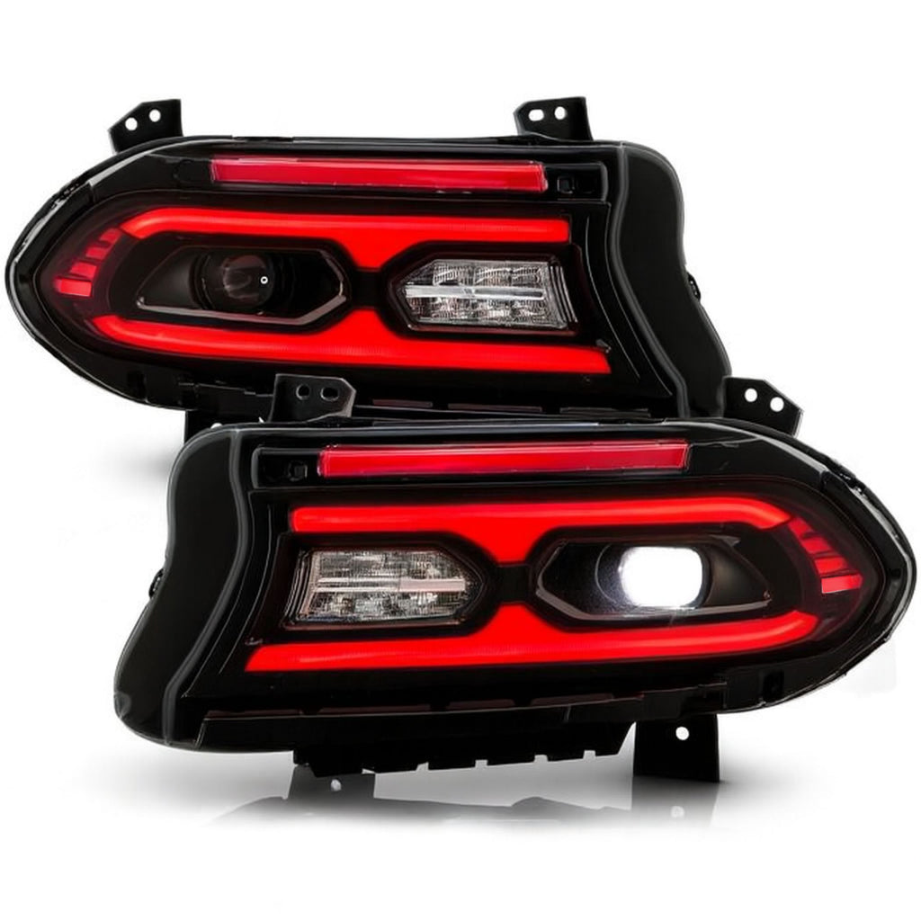 15-23 Dodge Charger Facelift Flow Series Headlights