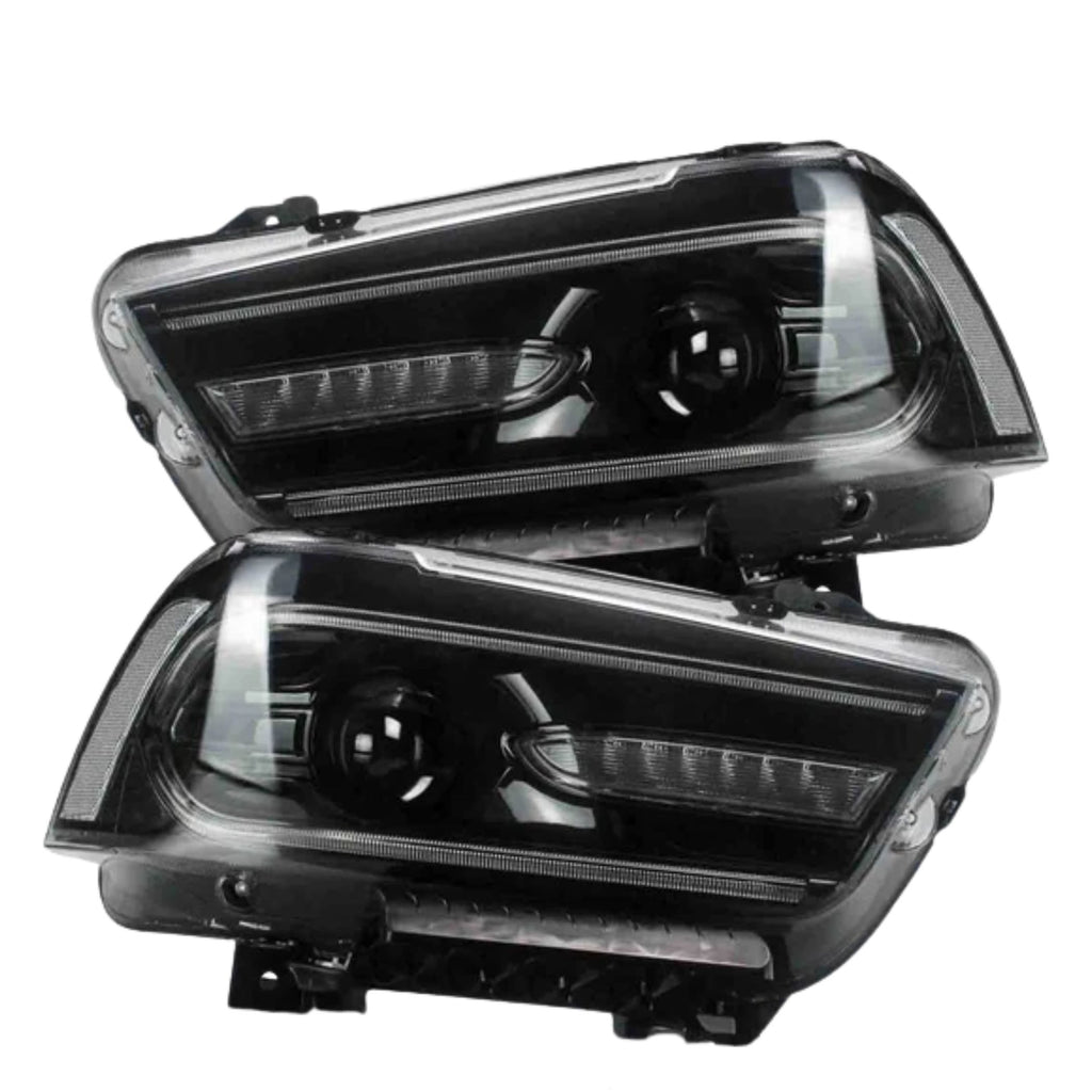 11-14 Dodge Charger Flow Series Headlights