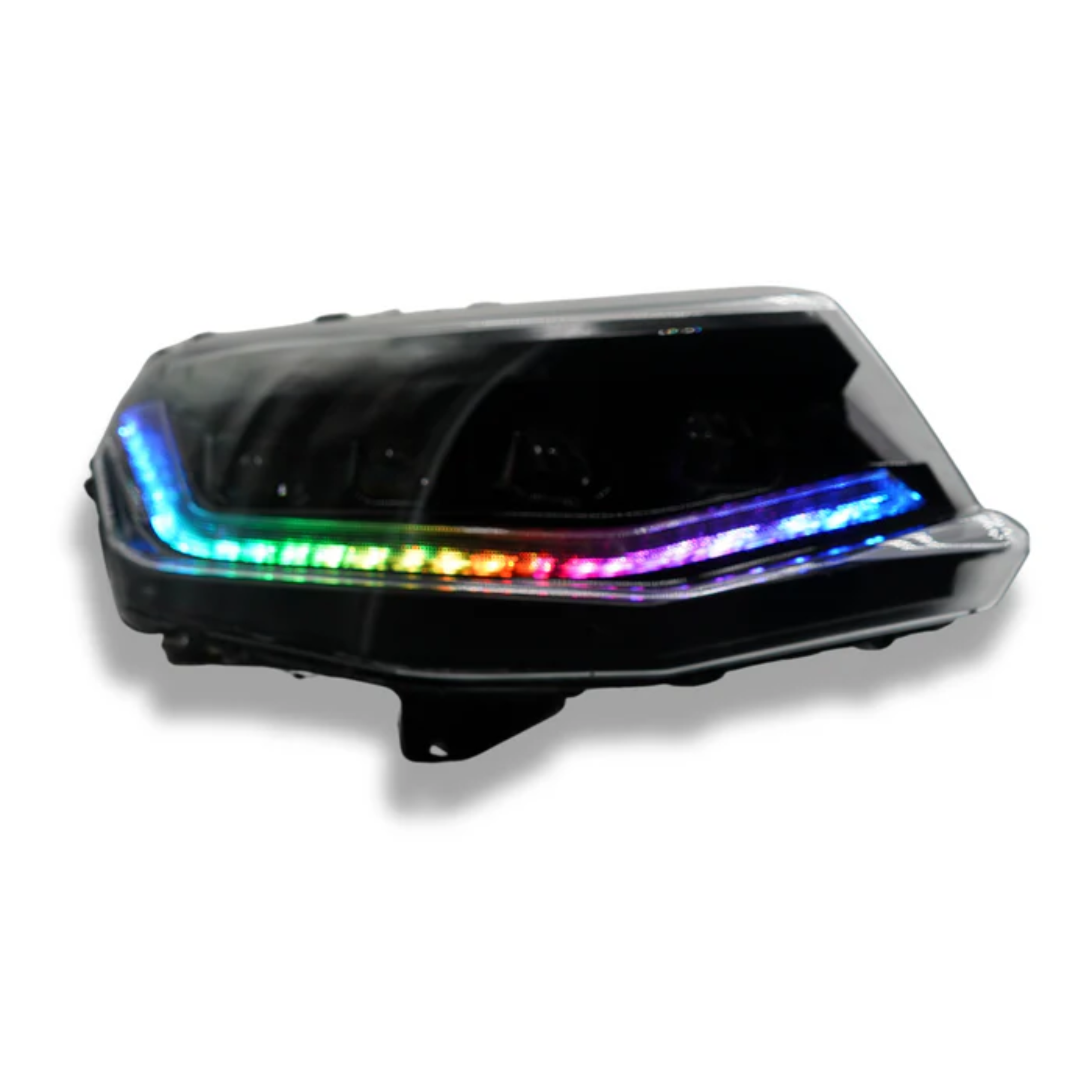 16-18 Chevrolet Camaro Morimoto Multicolor Flow Series Headlights