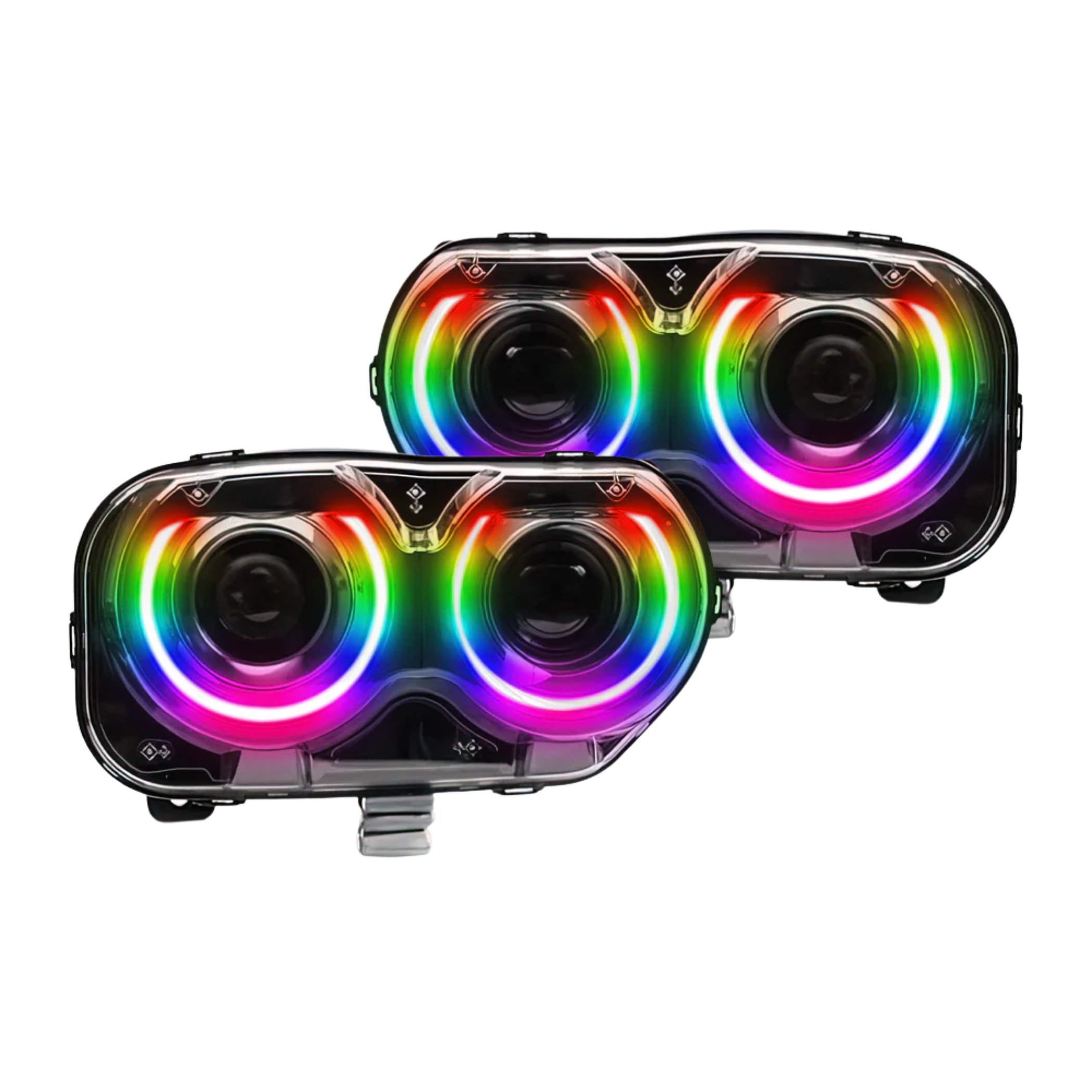15-23 Dodge Challenger Multicolor Headlights