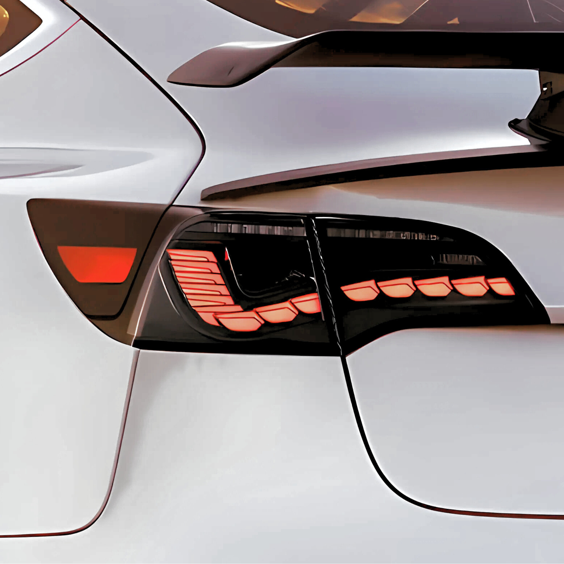 2017-2023 Tesla Model 3 Model Y Dragon Scale Tail lights