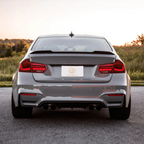 2012-2019  BMW 3 Series Dragon Scale Tail Lights (Red)