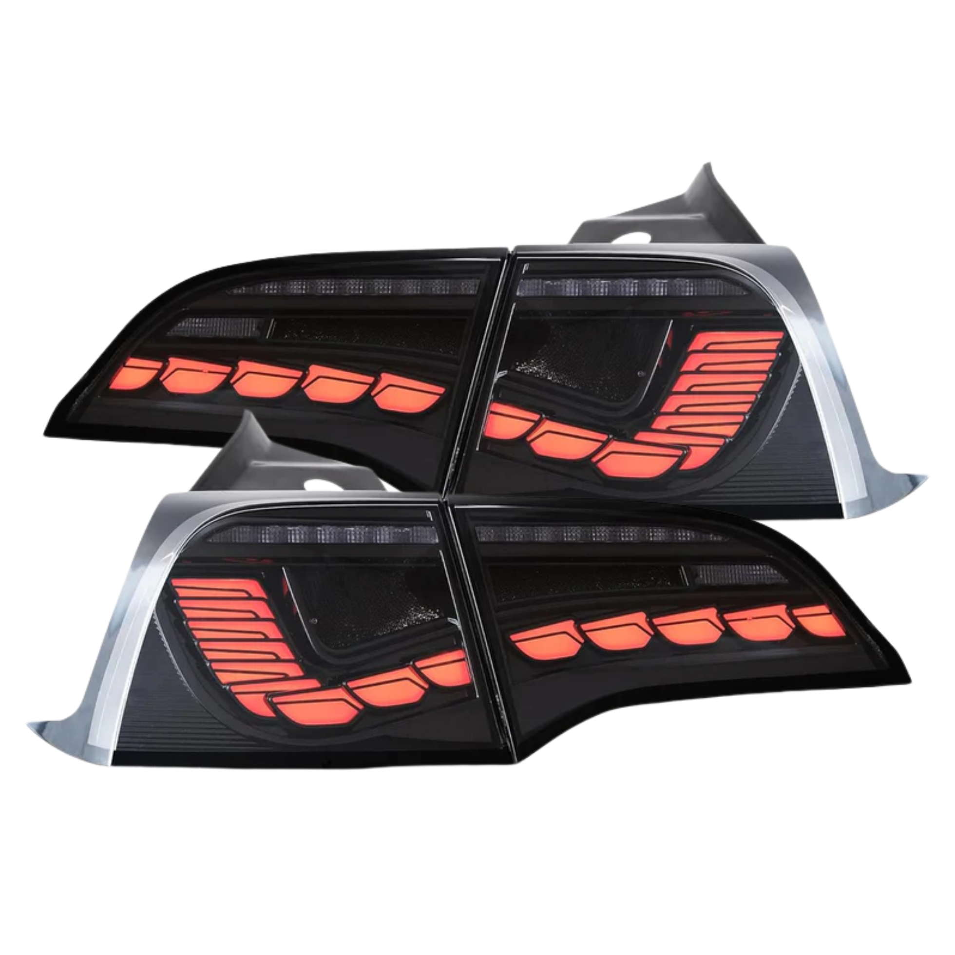 2017-2023 Tesla Model 3 Model Y Dragon Scale Tail lights