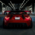 2012-2020 Toyota 86/Subaru BRZ/Scion FRS Dragon Scale Taillights (Red)