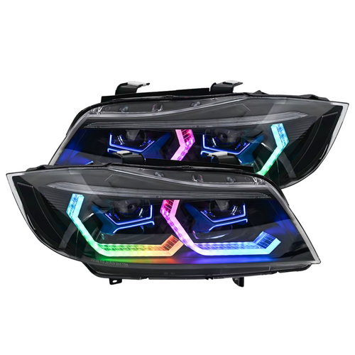 05-12 BMW E90 RGB LED Headlights