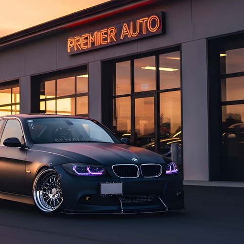 05-12 BMW E90 RGB LED Headlights