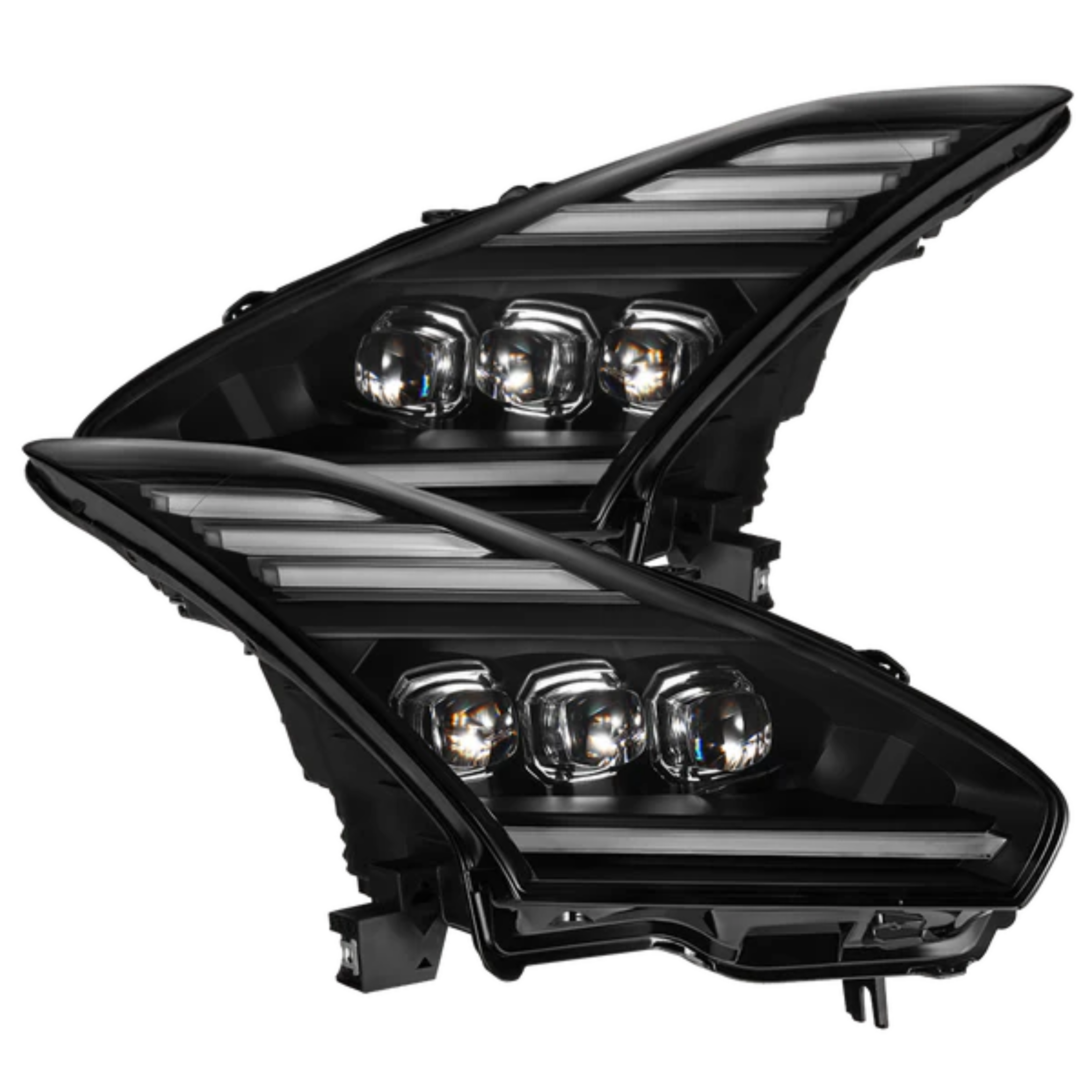 09-25 Nissan GT-R NOVA-Series LED Projector Headlights (Black)
