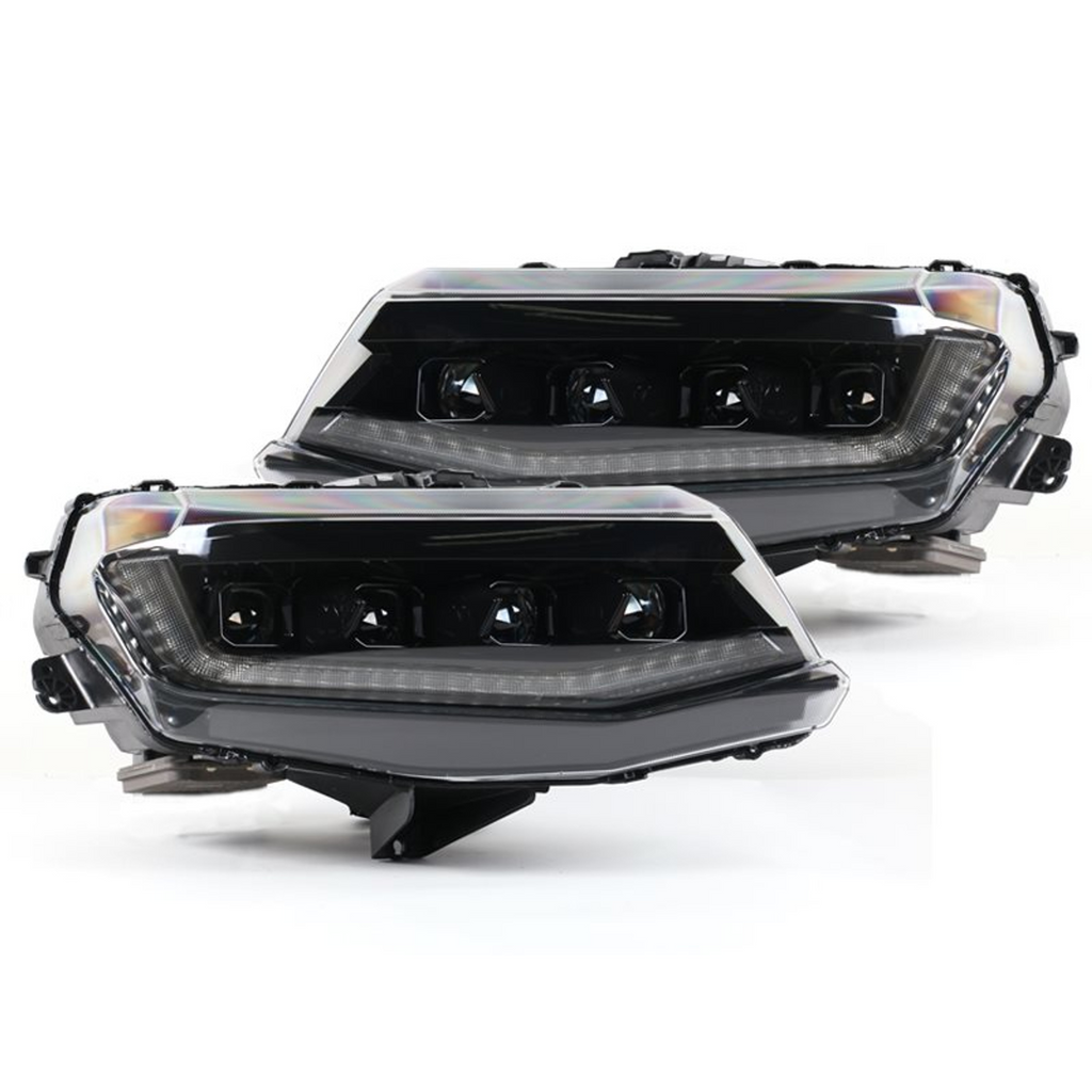 16-18 Chevrolet Camaro Morimoto Multicolor Flow Series Headlights