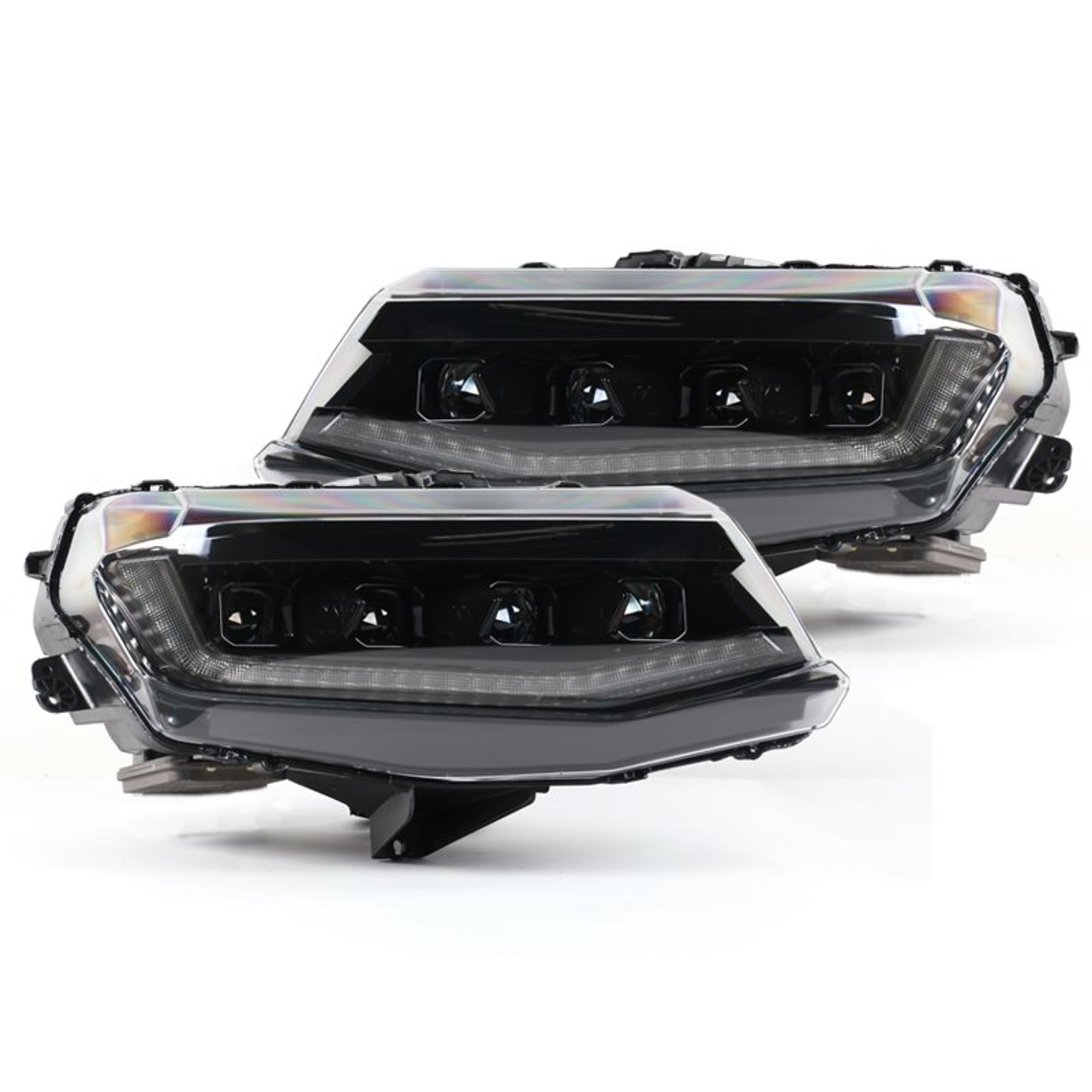 16-18 Chevrolet Camaro Morimoto Multicolor Flow Series Headlights