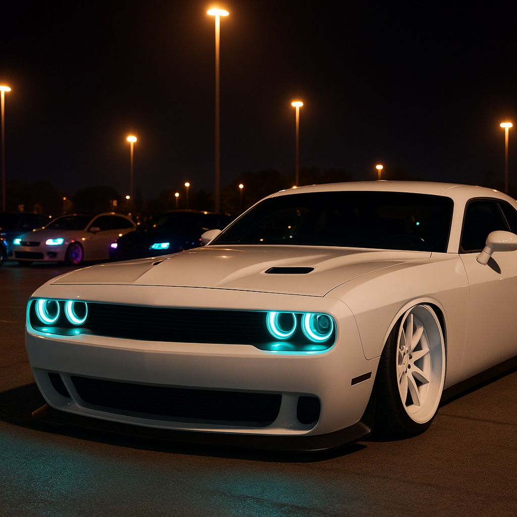 15-23 Dodge Challenger Multicolor Headlights