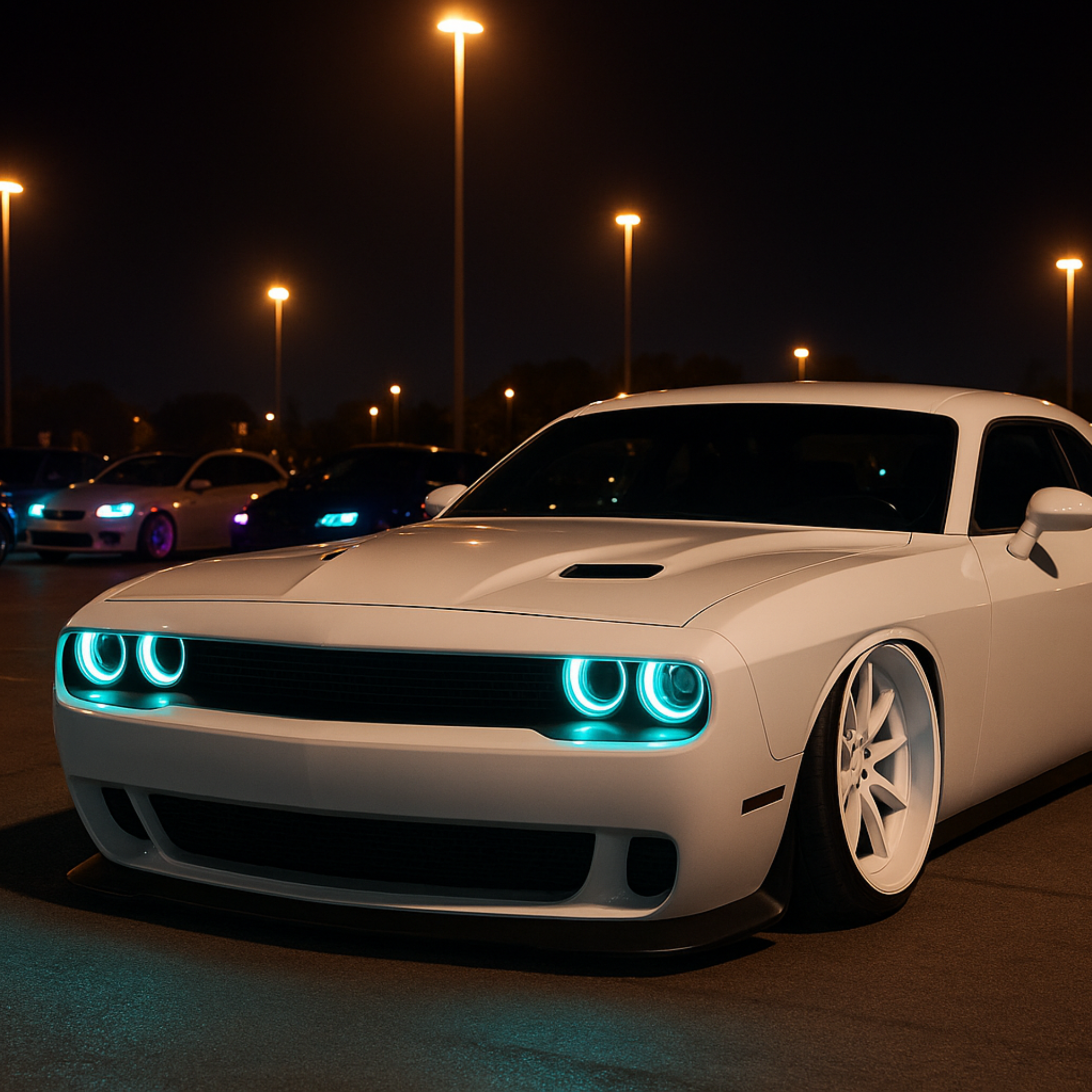15-23 Dodge Challenger Multicolor Headlights