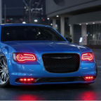 11-23 Chrysler 300 Multicolor Flow Series Headlights