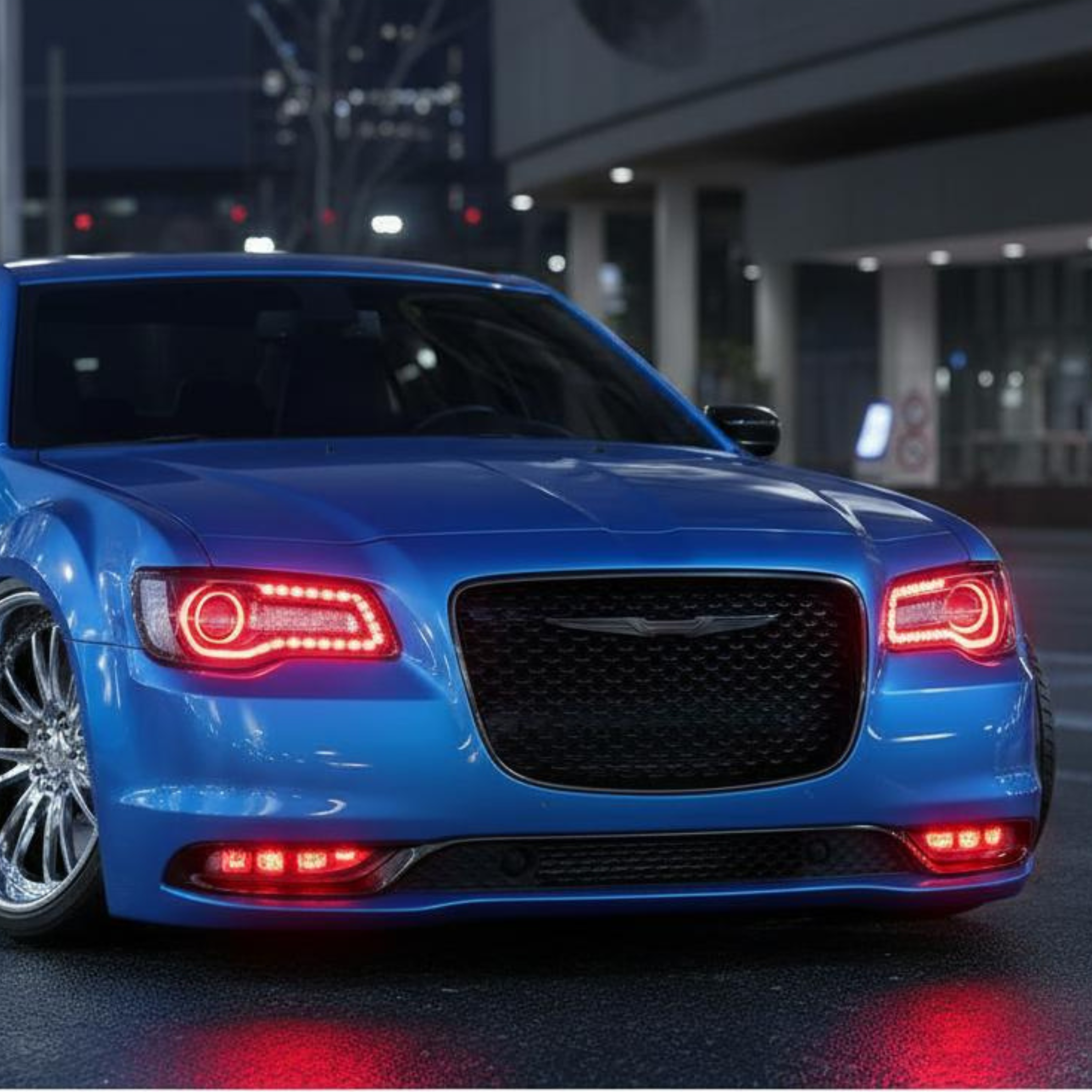 11-23 Chrysler 300 Multicolor Flow Series Headlights