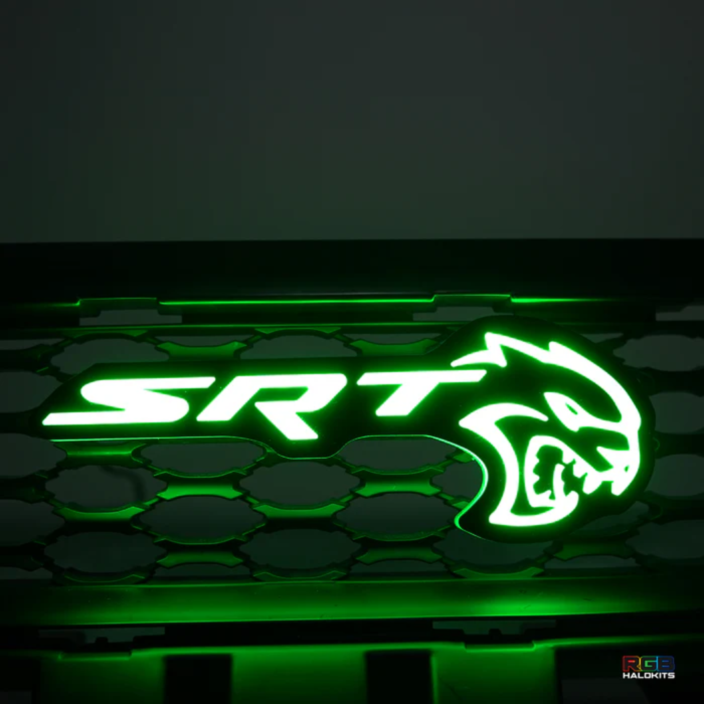 Hellcat SRT RGBW badge