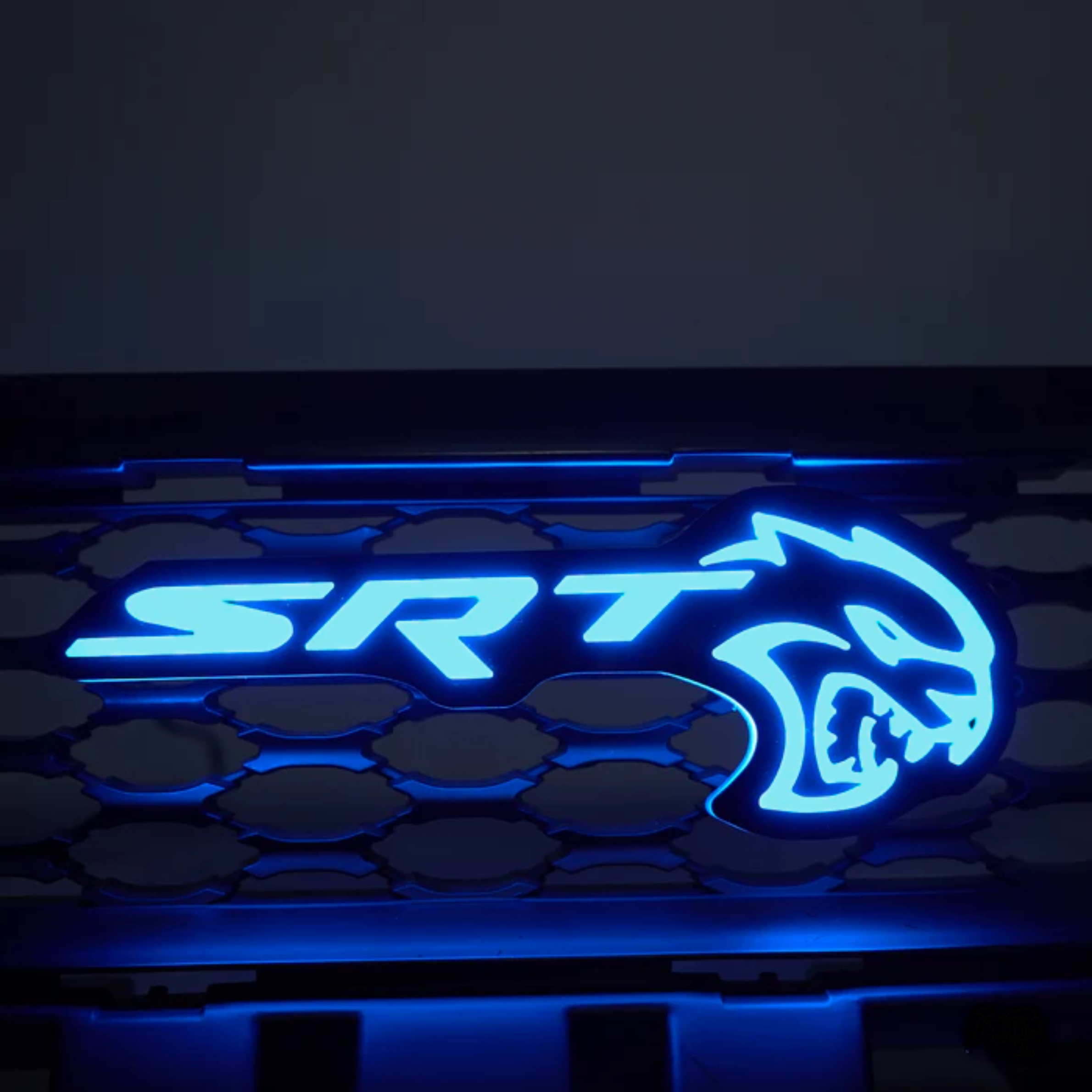 Hellcat SRT RGBW badge